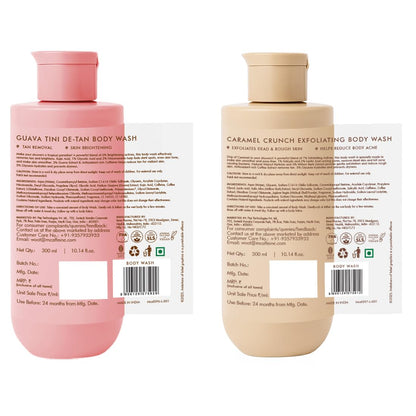 mcaffeine Body Wash Gel with Mandelic Acid Salicylic Acid and Brightening Actives, Unisex Adult - size and scale (26)