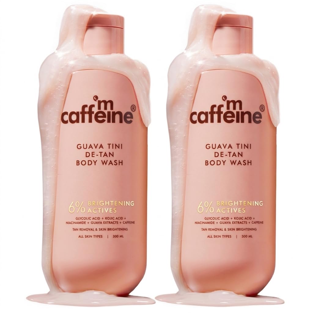 mcaffeine Body Wash Gel with Mandelic Acid Salicylic Acid and Brightening Actives, Unisex Adult (27)
