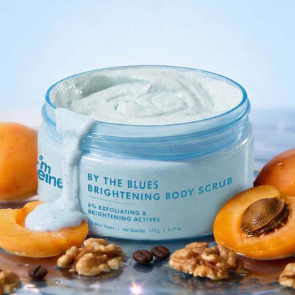 mcaffeine By The Blues 2-in-1 Body Scrub, 175g, Walnut, Apricot, Niacinamide, Glycerin - front view