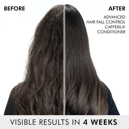 mcaffeine Caffexil Conditioner with Keratin, Biotin & Rosemary Extracts, 250 mL, PETA Certified, Unisex - label detail