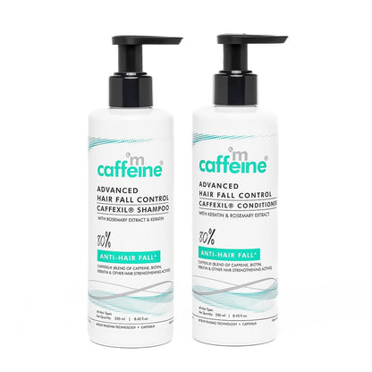 mcaffeine Caffexil Shampoo with Keratin, Biotin & Rosemary, 250ml, Sulphate Free