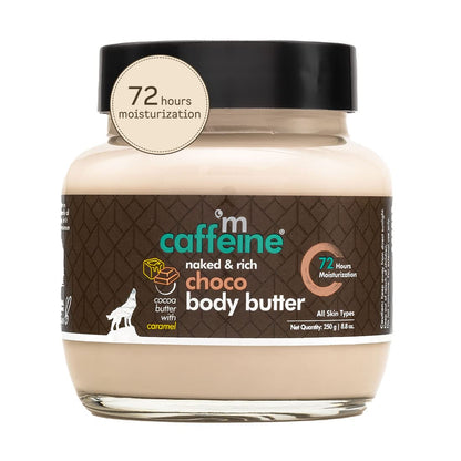 mcaffeine Choco Body Butter, 100gm Unisex Moisturizer with Cocoa Butter, Shea Butter & Caffeine (17)