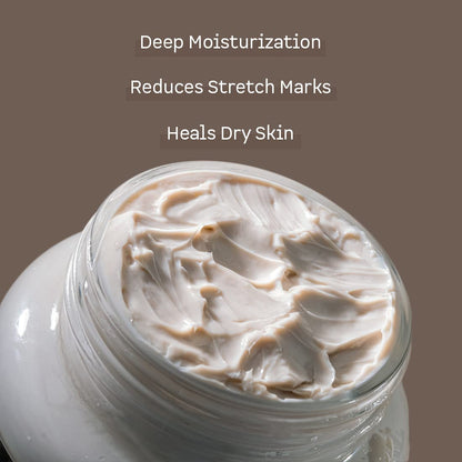 mcaffeine Choco Body Butter, 100gm Unisex Moisturizer with Cocoa Butter, Shea Butter & Caffeine - back view