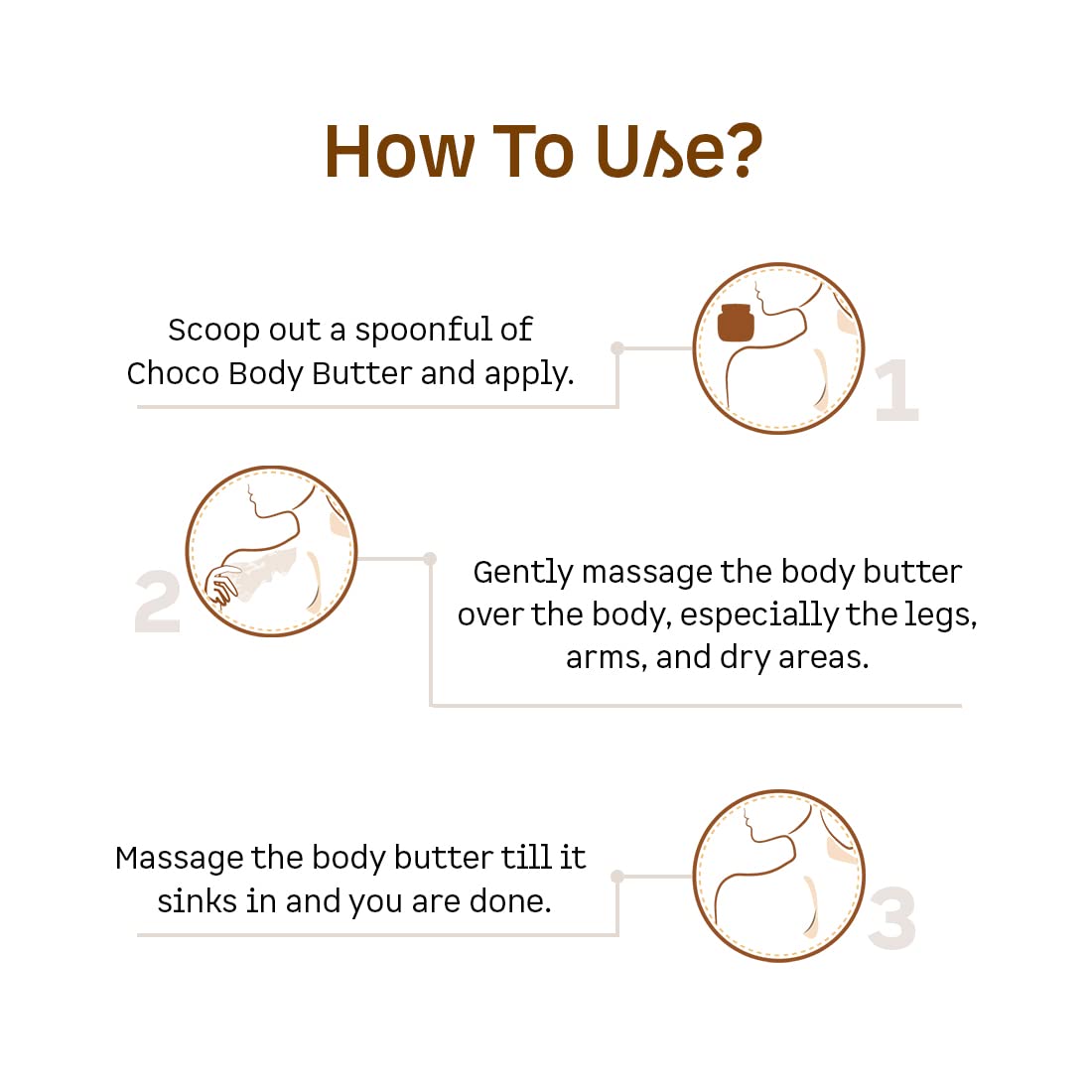mcaffeine Choco Body Butter, 100gm Unisex Moisturizer with Cocoa Butter, Shea Butter & Caffeine - ingredients panel