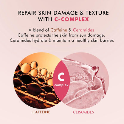 mcaffeine CLEAR GLOW 1% Kojic Acid Alpha Arbutin Sunscreen SPF 50 PA++++, 50ml, Fragrance-Free - ingredients panel