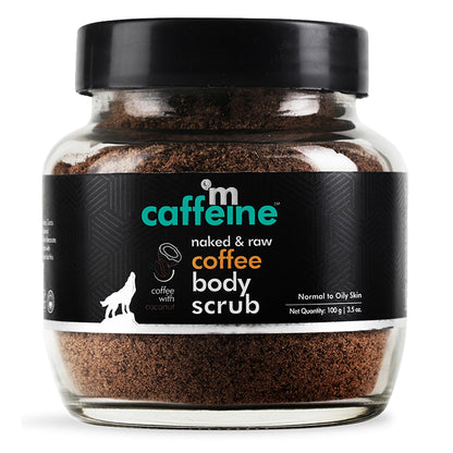 mcaffeine Coffee Bathing Scrub with Coconut Oil, Unisex Exfoliating Body Scrub for All Skin Types (8)