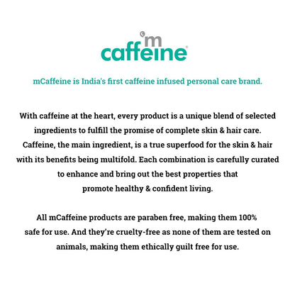 mcaffeine Coffee Body Care Gift Set, Unisex, PETA Certified Vegan, Zero Plastic - in use (17)