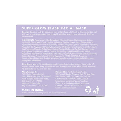 mcaffeine Coffee Charcoal Clay Face Mask, 9% AHA BHA, 3% Charcoal Beads, All Skin Types - in use (17)
