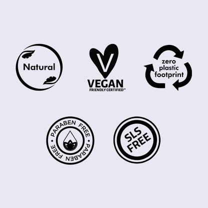 mcaffeine Coffee Face Wash 75ml with Caffeine Hyaluronic Acid Provitamin B5 SLS Free Paraben Free Vegan - ingredients panel (