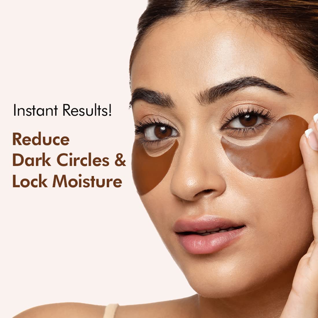 mcaffeine Coffee Under Eye Cream and Hydrogel Patches Combo, Arabica, Vegan, PETA Certified - front view (11)