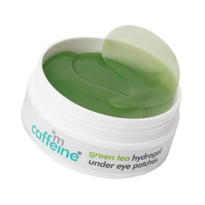 mcaffeine Green Tea Hydrogel Under Eye Patches, 30 Pairs, 90ml, Unisex