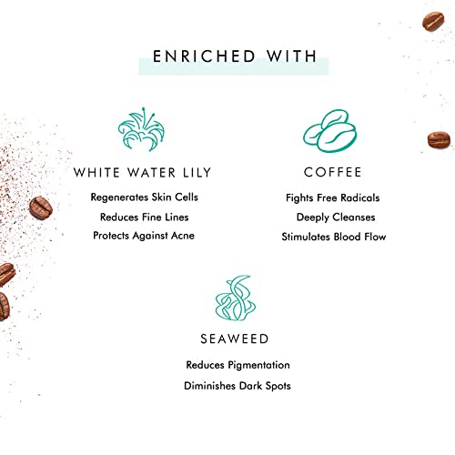 mcaffeine Naked & Raw Coffee Face Wash, 100ml, Vegan, Cruelty-Free, Dermatologically Tested, Unisex - back view (10)