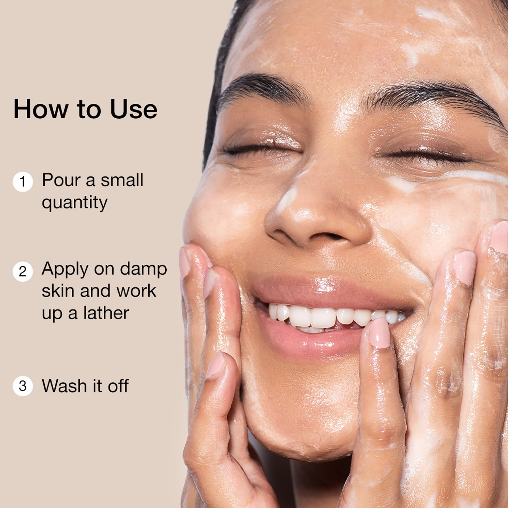 mcaffeine Naked & Raw Coffee Face Wash, 100ml, Vegan, Cruelty-Free, Dermatologically Tested, Unisex - packaging