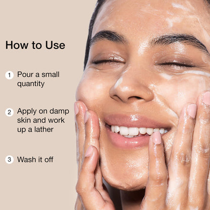 mcaffeine Naked & Raw Coffee Face Wash, 100ml, Vegan, Cruelty-Free, Dermatologically Tested, Unisex - packaging