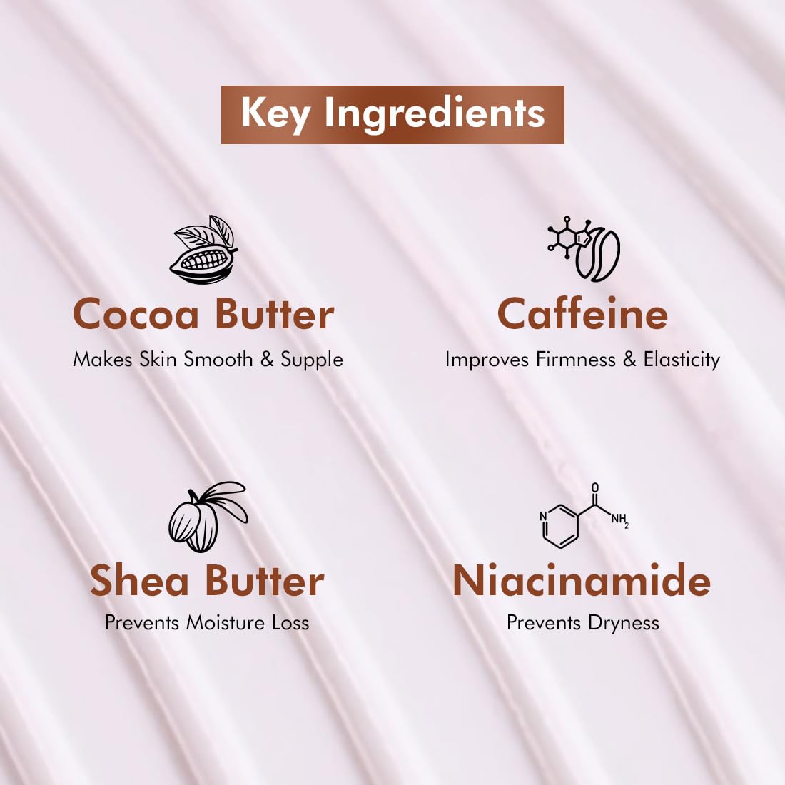 mCaffeine Perfume Body Lotion, 300ml, Niacinamide, Cocoa Butter, Shea Butter, Aquatic Beachy Scent - ingredients panel (15)
