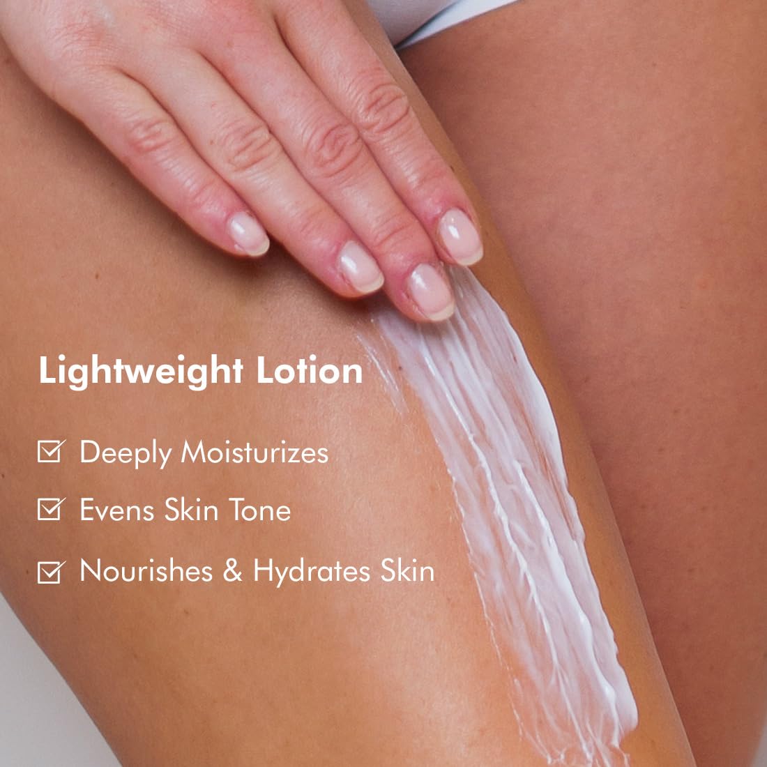 mCaffeine Perfume Body Lotion, 300ml, Niacinamide, Cocoa Butter, Shea Butter, Aquatic Beachy Scent - ingredients panel
