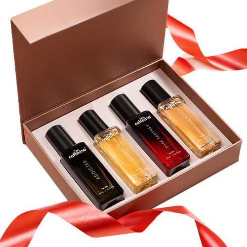 mcaffeine The Addiction Collection Perfume Gift Set, 4 x 20ml Unisex Eau De Parfum