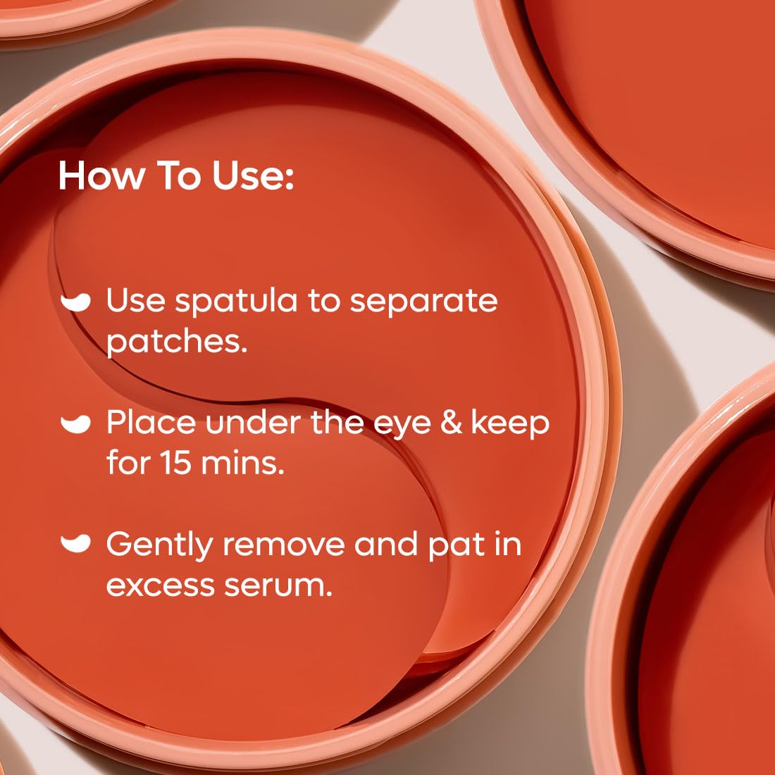mcaffeine Under Eye Serum Patches, 4% Niacinamide & Kombucha Tea Hydrogel, 15 Pairs, Unisex - ingredients panel
