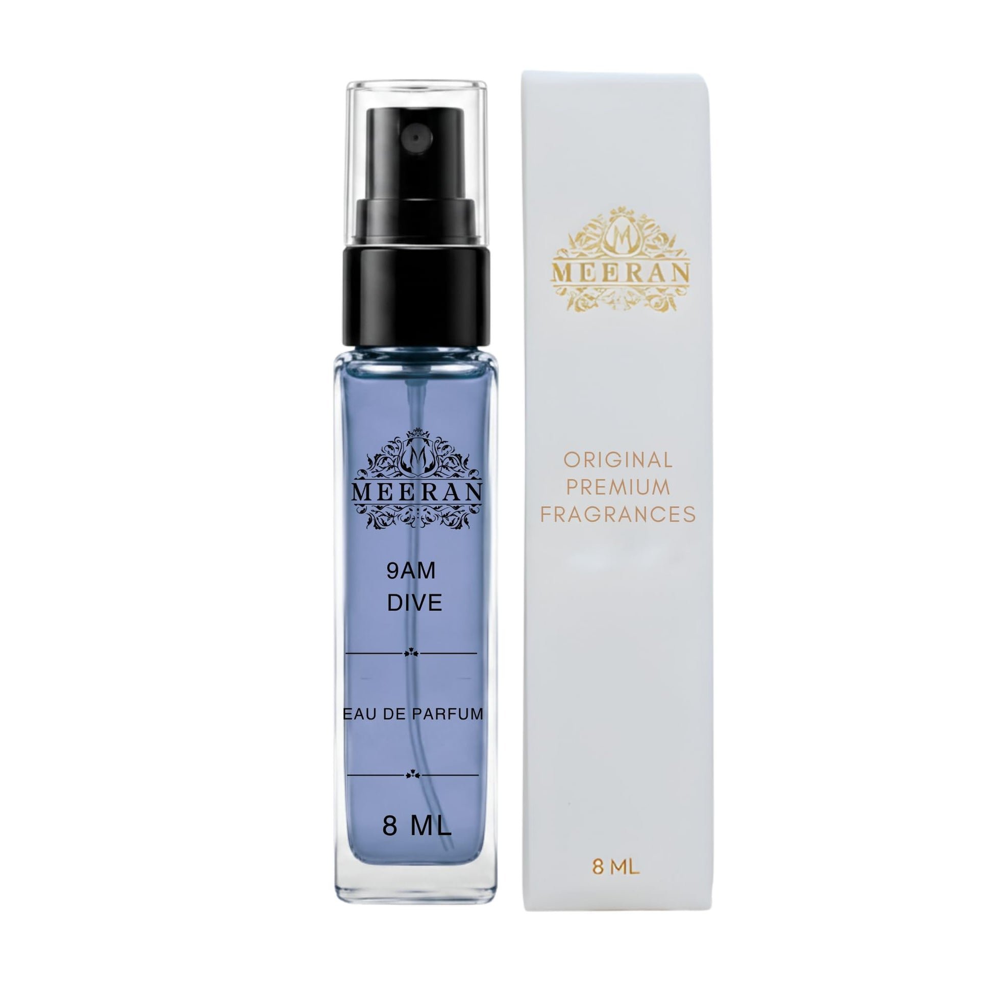 Meeran 9PM Elixir Extrait de Parfum, 8ml Unisex Concentrated Personal Fragrance - label detail (10)