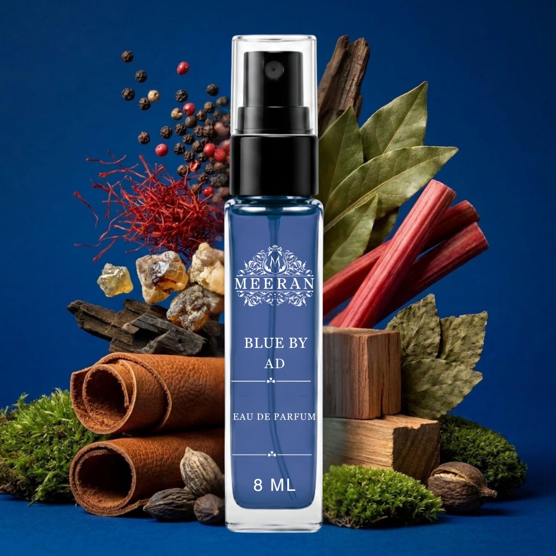 Meeran 9PM Elixir Extrait de Parfum, 8ml Unisex Concentrated Personal Fragrance - front view (12)