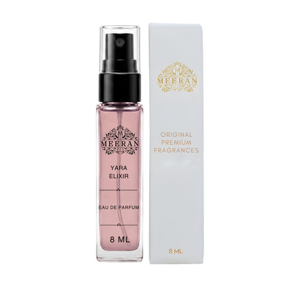 Meeran 9PM Elixir Extrait de Parfum, 8ml Unisex Concentrated Personal Fragrance - label detail (20)