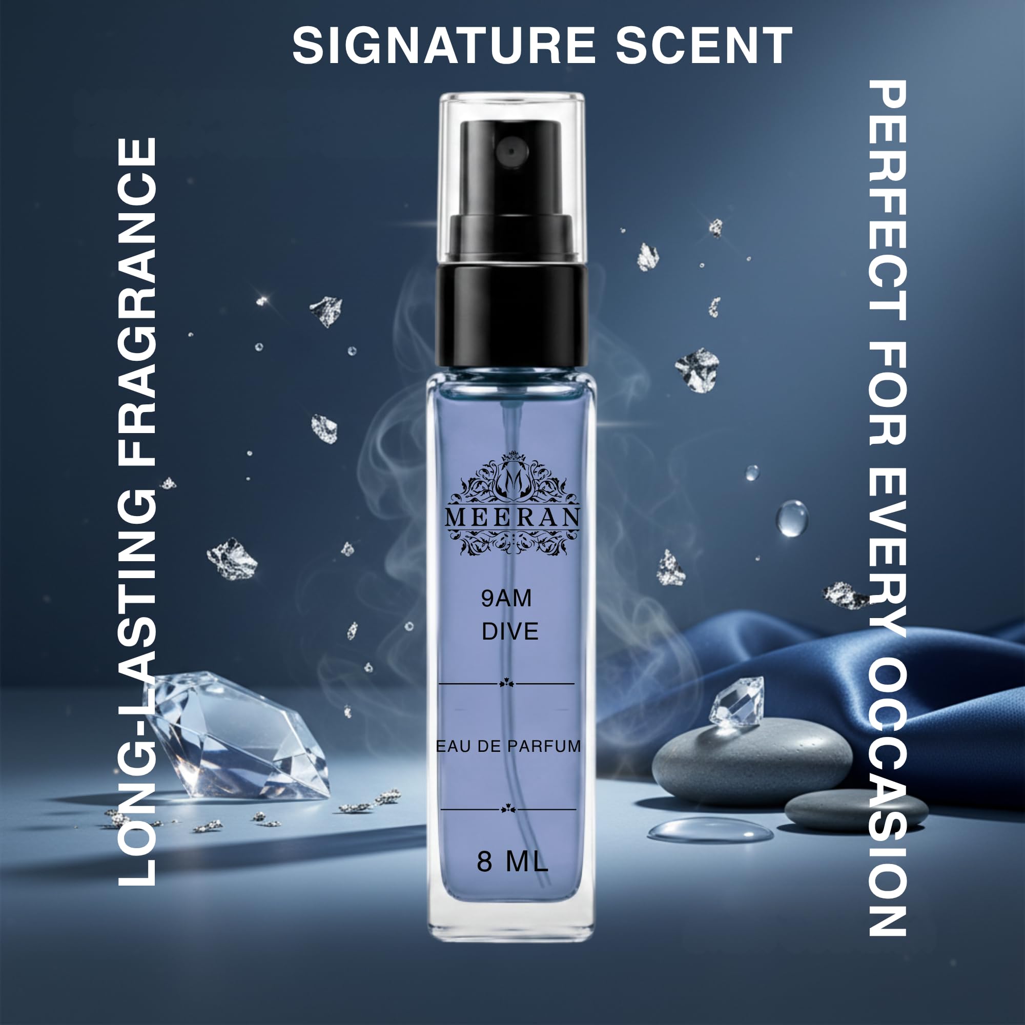 Meeran 9PM Elixir Extrait de Parfum, 8ml Unisex Concentrated Personal Fragrance - packaging (9)