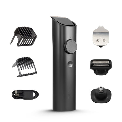 MI Xiaomi Grooming Kit, All-in-One Hair Trimmer, Body Groomer, Nose & Ear Trimmer, 40 Length Settings, 0.5mm Precision, Type-