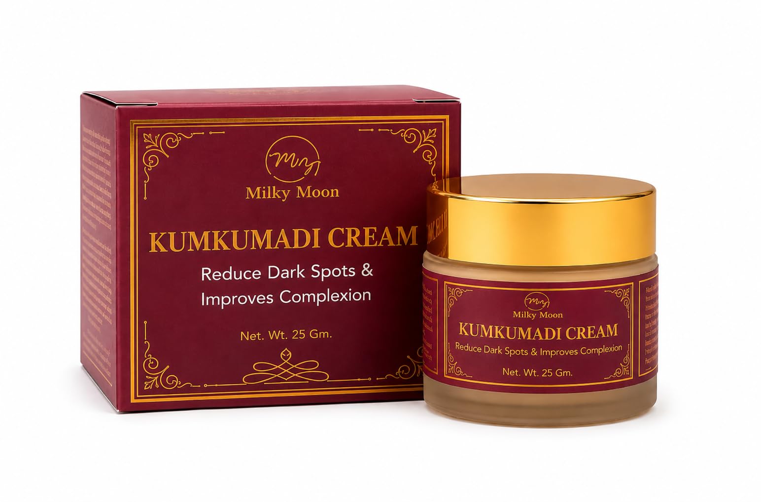 MILKY MOON Kumkumadi Night Cream with Collagen, Paraben-Free Formula, Unisex Adult (6)