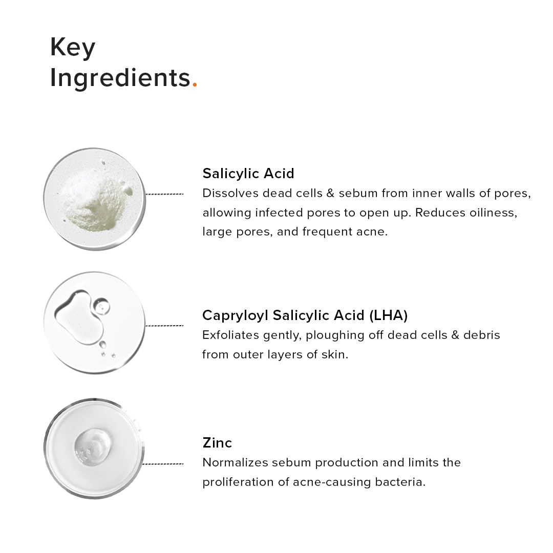 Minimalist 2% Salicylic Acid Face Wash with LHA for Oily and Combination Skin - packaging