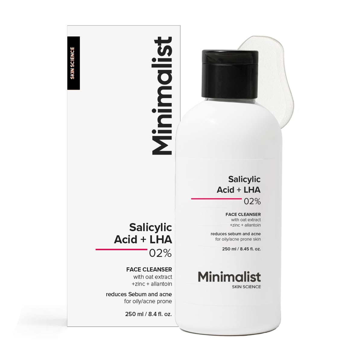 Minimalist 2% Salicylic Acid Face Wash with LHA for Oily and Combination Skin (8)