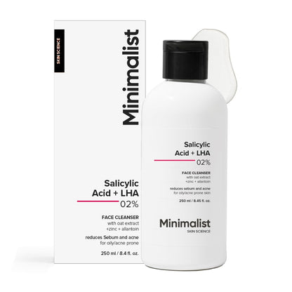 Minimalist 2% Salicylic Acid Face Wash with LHA for Oily and Combination Skin (8)