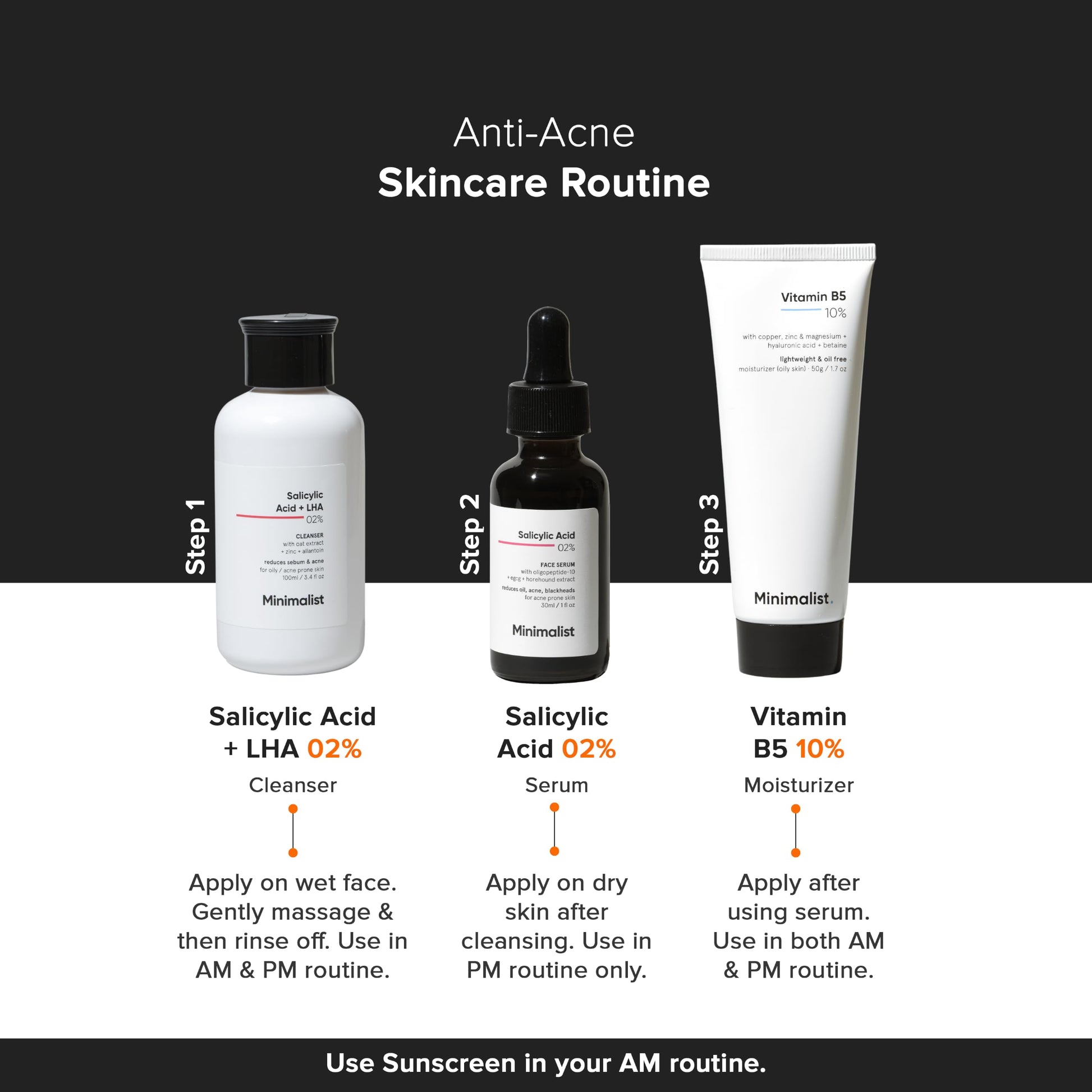 Minimalist 2% Salicylic Acid Serum, BHA Exfoliating Face Serum for Pore Cleansing and Oil Control - label detail (12)