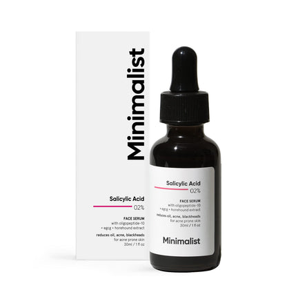 Minimalist 2% Salicylic Acid Serum, BHA Exfoliating Face Serum for Pore Cleansing and Oil Control (8)