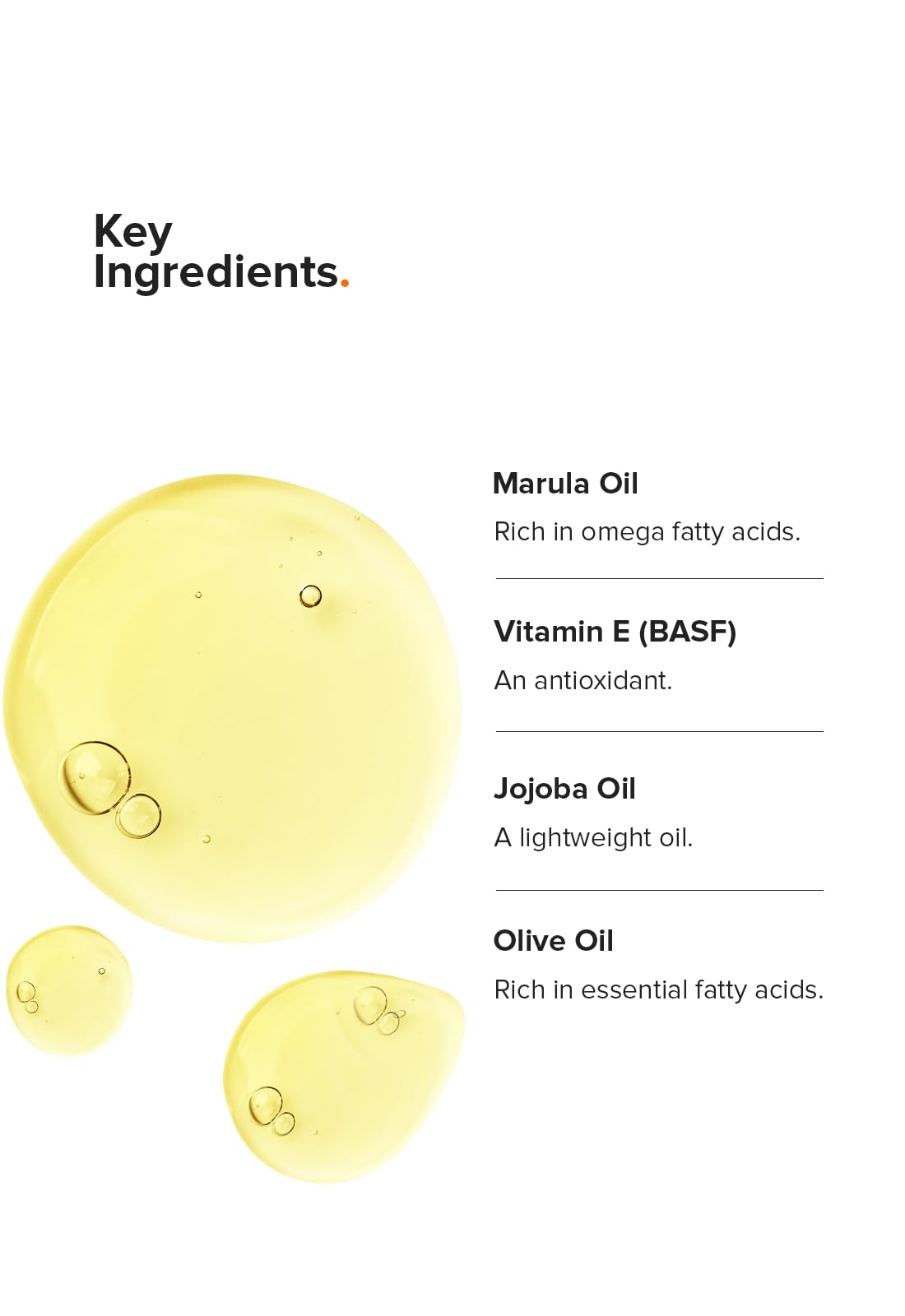 Minimalist Hydrating Cleansing Oil with Marula Oil and Vitamin E, 100 ml, Makeup Cleansing Oil - label detail