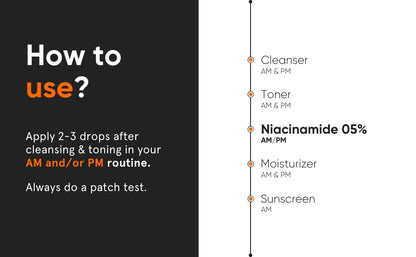 Minimalist Niacinamide 5% Serum with Hyaluronic Acid, Vitamin B3 Facial Serum - packaging