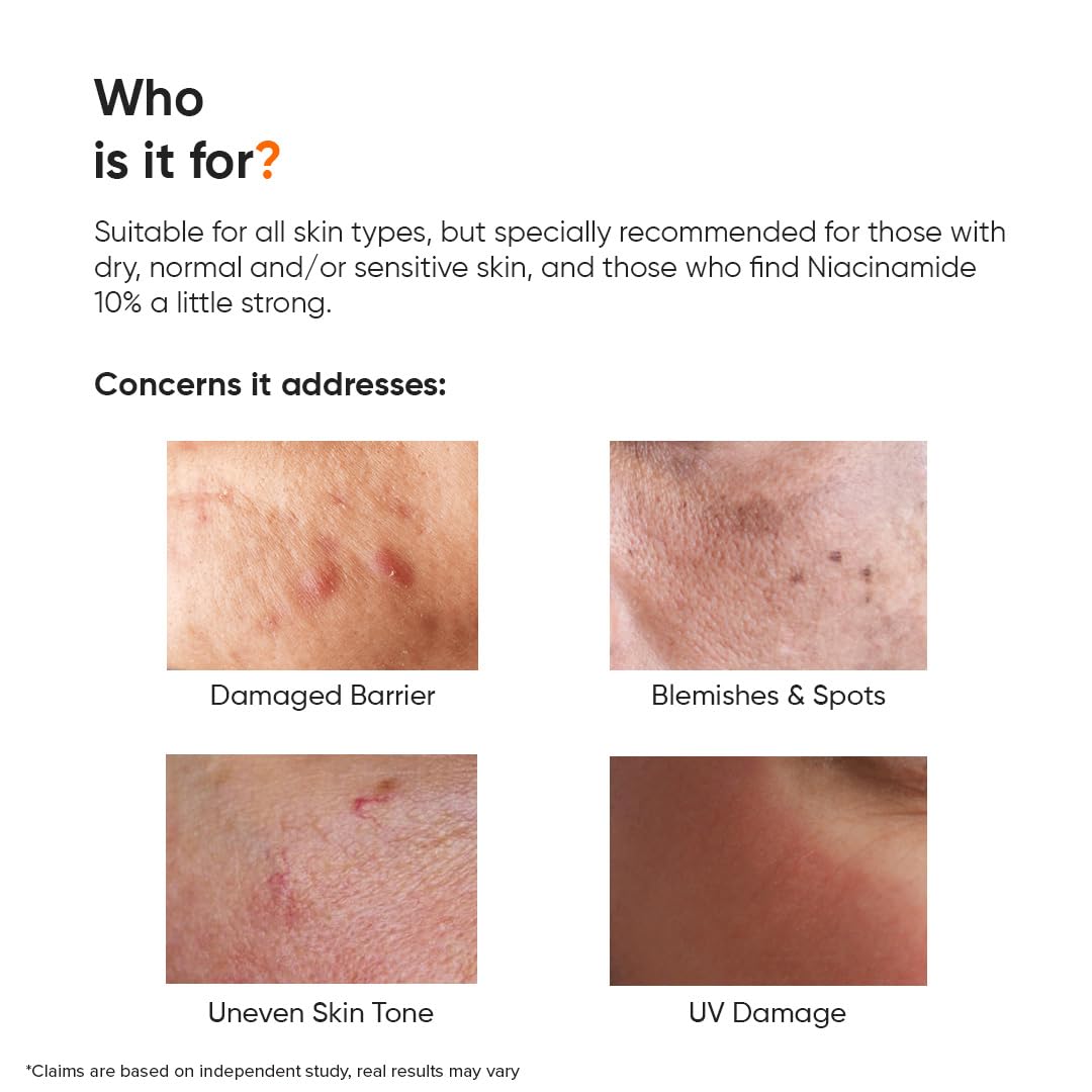 Minimalist Niacinamide 5% Serum with Hyaluronic Acid, Vitamin B3 Facial Serum - back view (9)