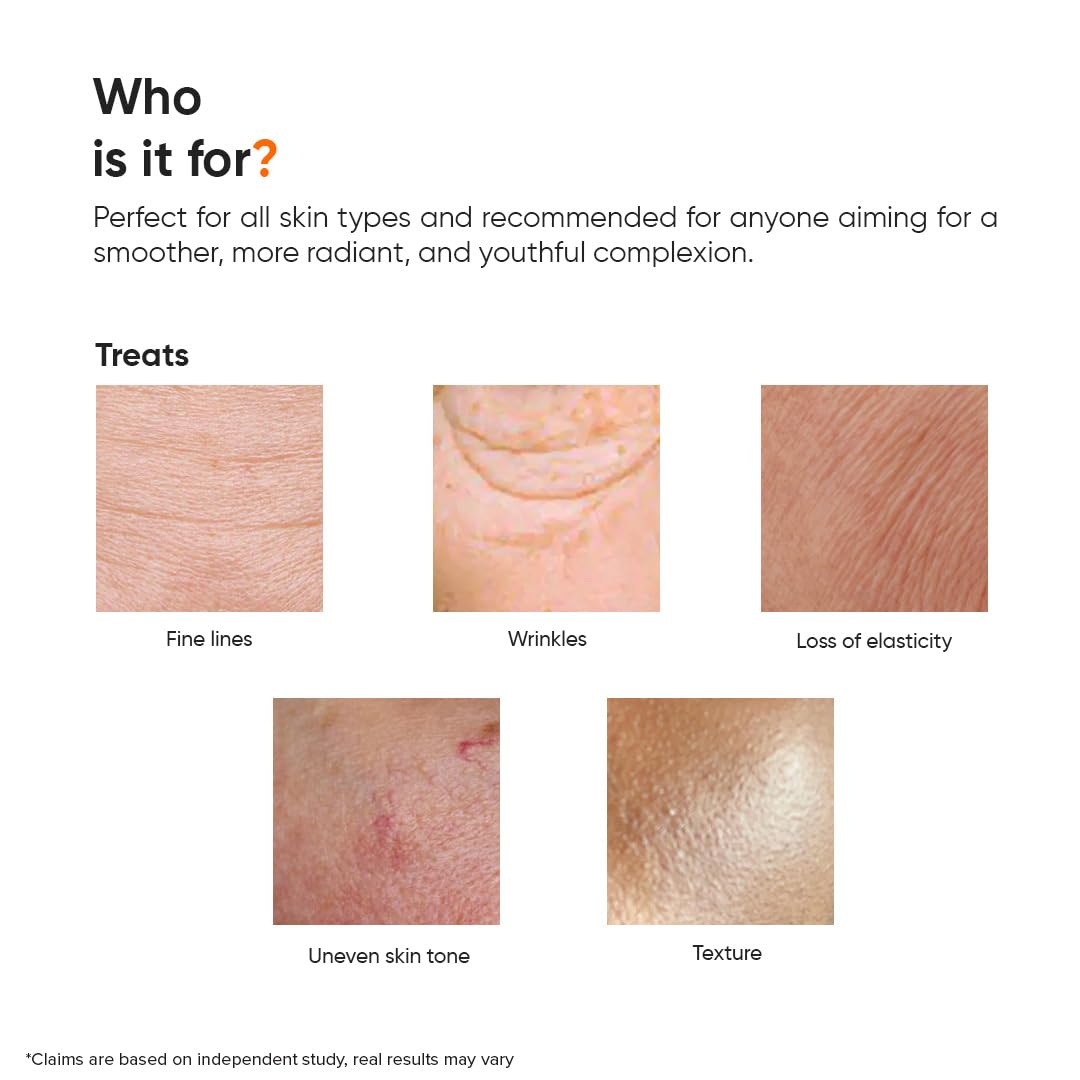 Minimalist Retinal 0.1% Face Serum with Bakuchiol and Squalane, 20 ml, Unisex Skincare Serum - back view
