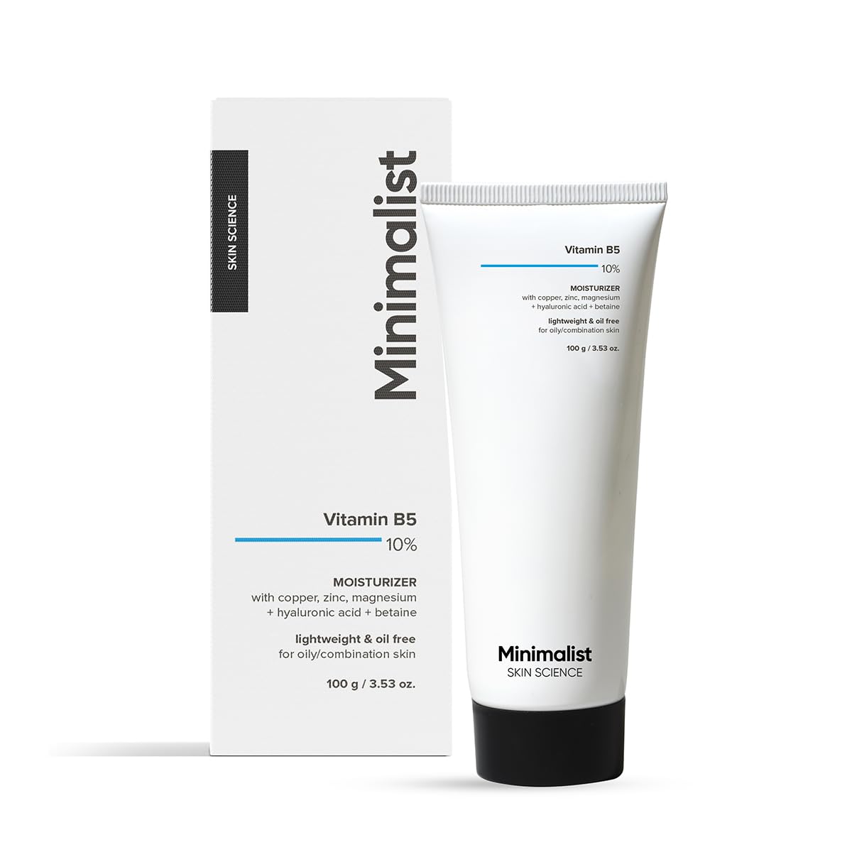Minimalist Vitamin B5 10% Oil-Free Gel Moisturizer, Lightweight Face Moisturizer for Oily & Combination Skin (11)