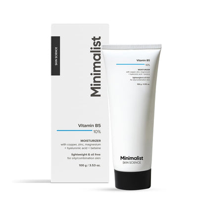 Minimalist Vitamin B5 10% Oil-Free Gel Moisturizer, Lightweight Face Moisturizer for Oily & Combination Skin (11)