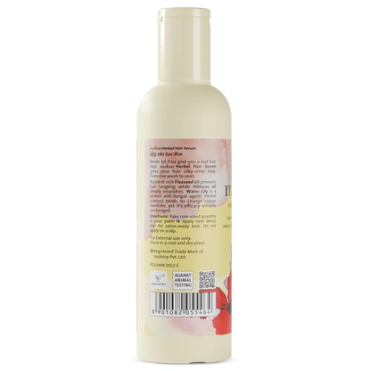Moha Herbal Hair Serum with Hibiscus, Flaxseed & Water Lily for Dry and Healthy Hair | Enhance Shine, Softness, & Smoothness,