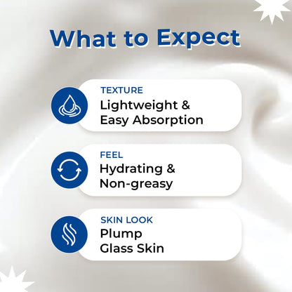 Moody 7D Hydro Burst Moisture Magnet Night Cream, 30ml, Hyaluronic Acid, Paraben-Free - label detail