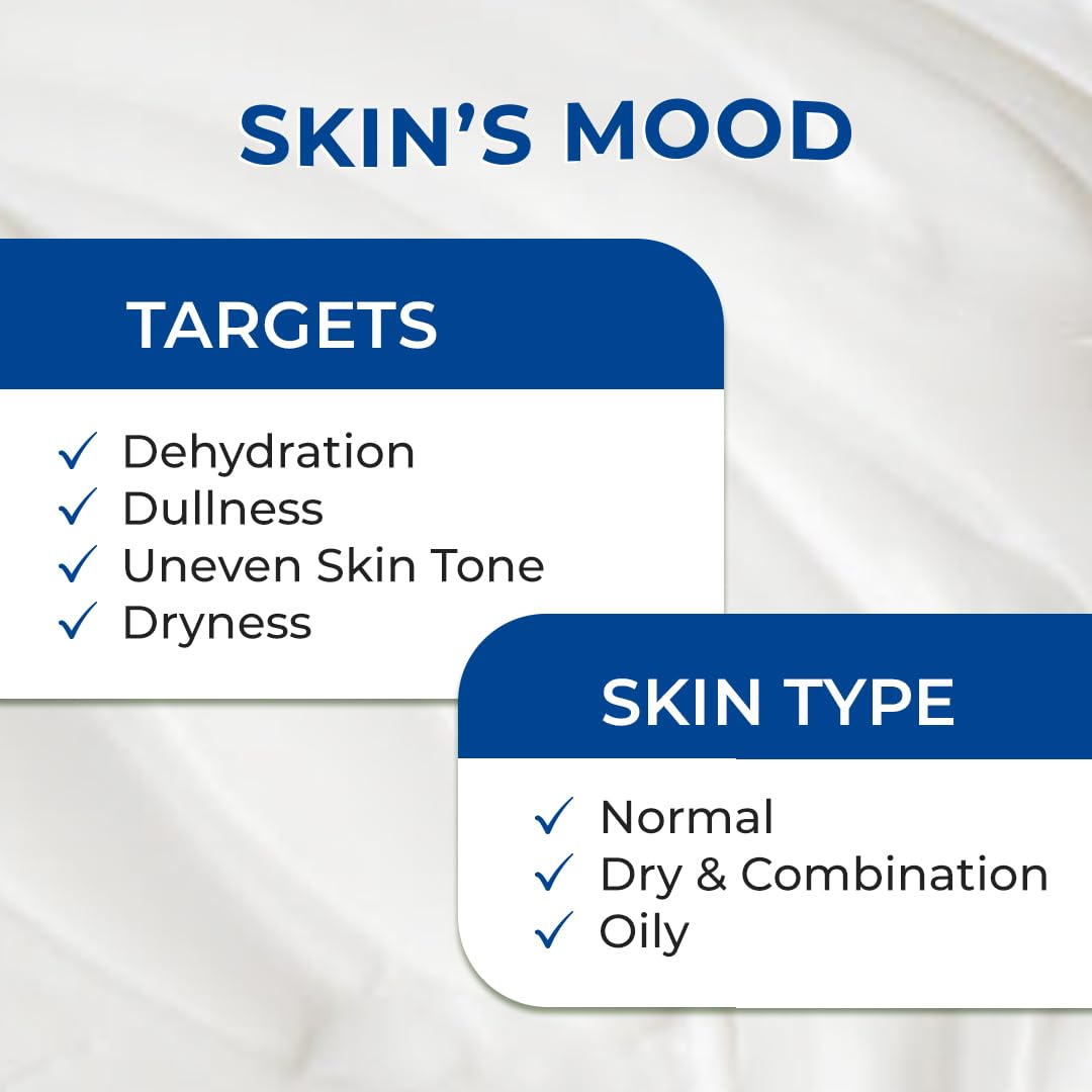 Moody 7D Hydro Burst Moisture Magnet Night Cream, 30ml, Hyaluronic Acid, Paraben-Free - ingredients panel