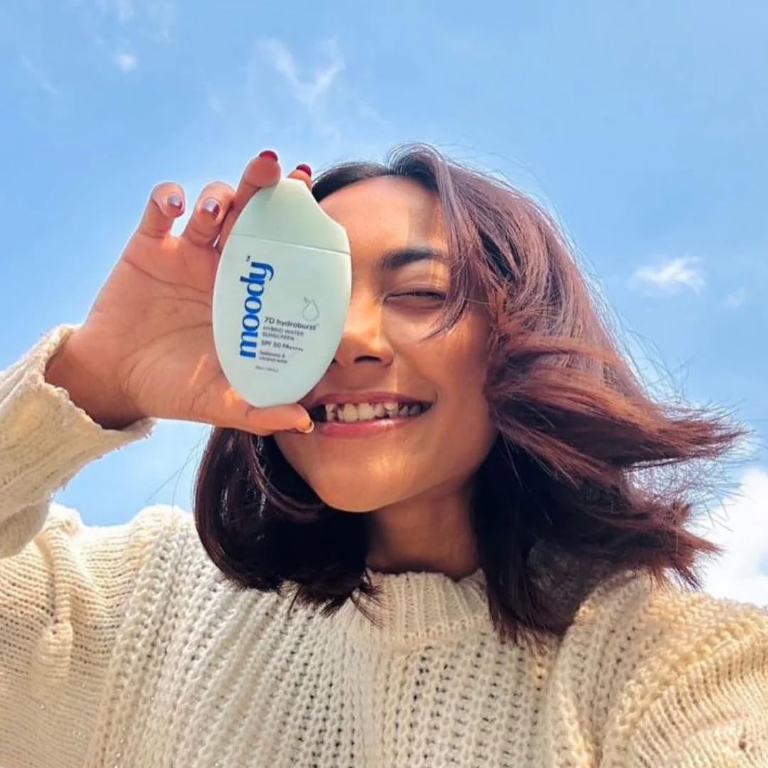 Moody Hydro Burst Water Sunscreen SPF 50 PA+++ with Hyaluronic Acid, Aloe, and Ceramides - label detail (13)