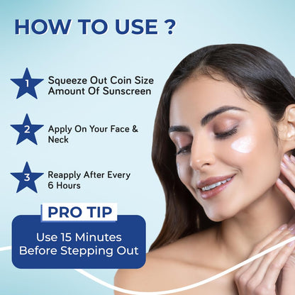 Moody Hydro Burst Water Sunscreen SPF 50 PA+++ with Hyaluronic Acid, Aloe, and Ceramides - packaging