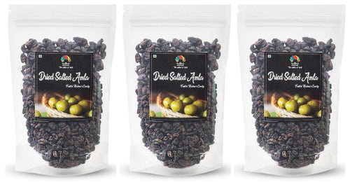 Mr. Merchant Dried Salted Amla Candy, Indian Gooseberry, No Preservatives, 3-Pack