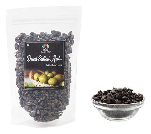 Mr. Merchant Dried Salted Amla Candy, Indian Gooseberry, No Preservatives, 3-Pack - ingredients panel (15)