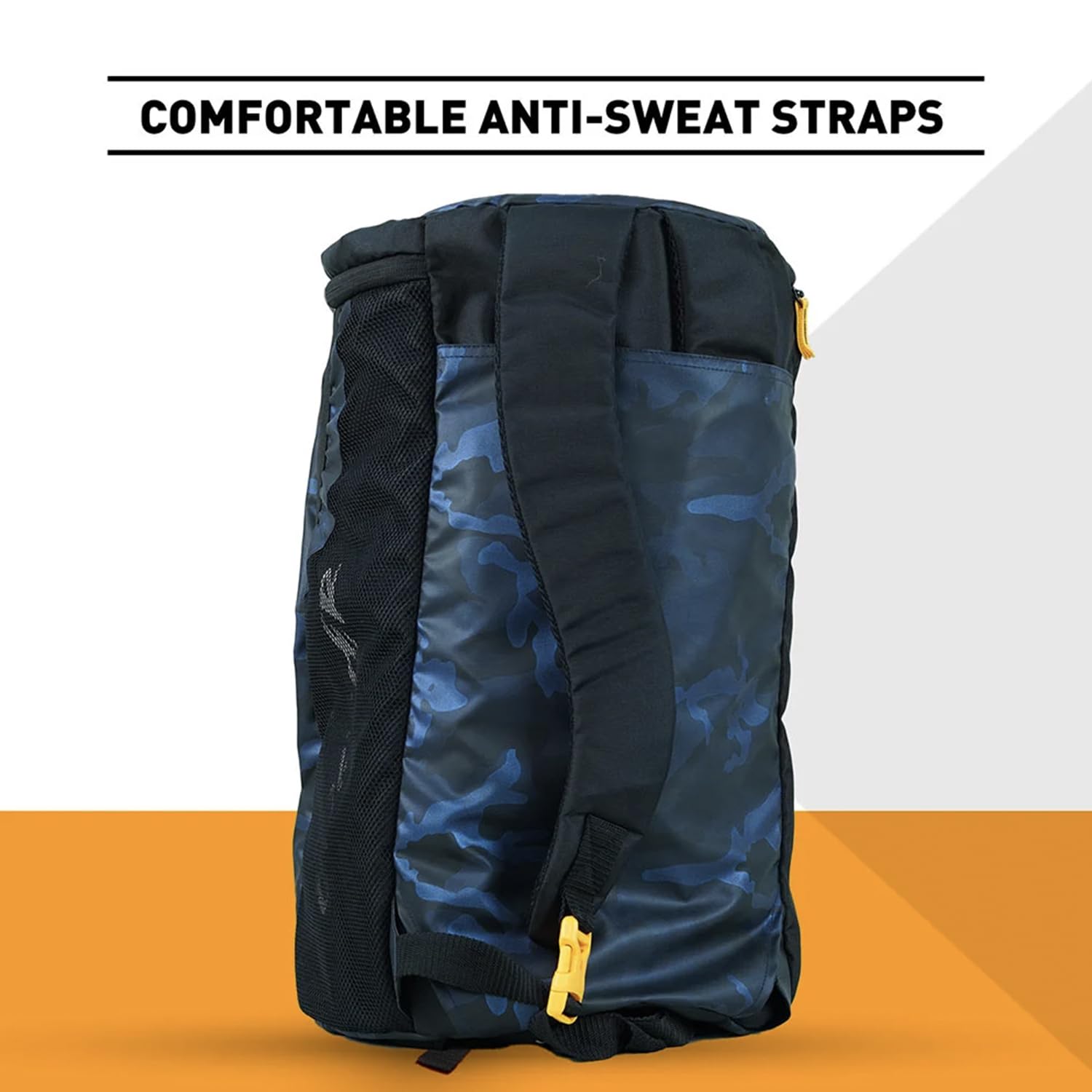 MuscleBlaze 40L Hybrid Gym Backpack, Convertible Duffel-to-Backpack, Water-Resistant - close-up detail (15)
