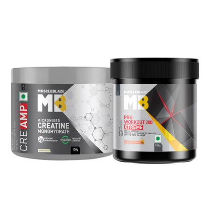 MuscleBlaze Biozyme Performance Whey Protein with Creatine Monohydrate, 1kg + 120g, Adult Unisex Nutritional Supplement (28)