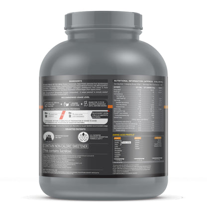 MuscleBlaze Biozyme Whey PR Protein Powder, Whey & Yeast Protein Blend, Patent-Applied Formula - close-up detail (16)