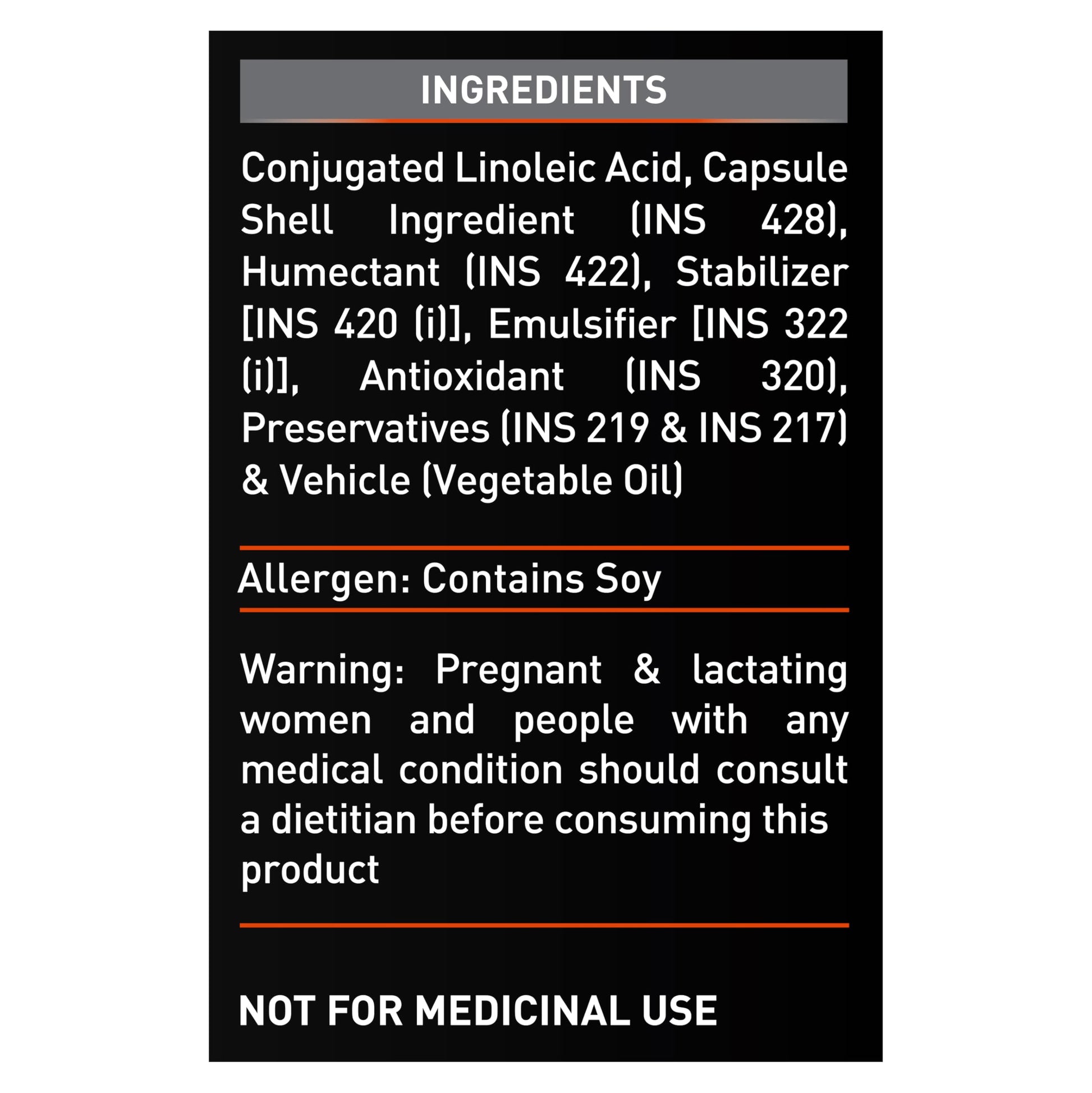 MuscleBlaze CLA 1000mg Conjugated Linoleic Acid Nutritional Supplement, 90 Softgel Capsules, Adult Unisex - packaging